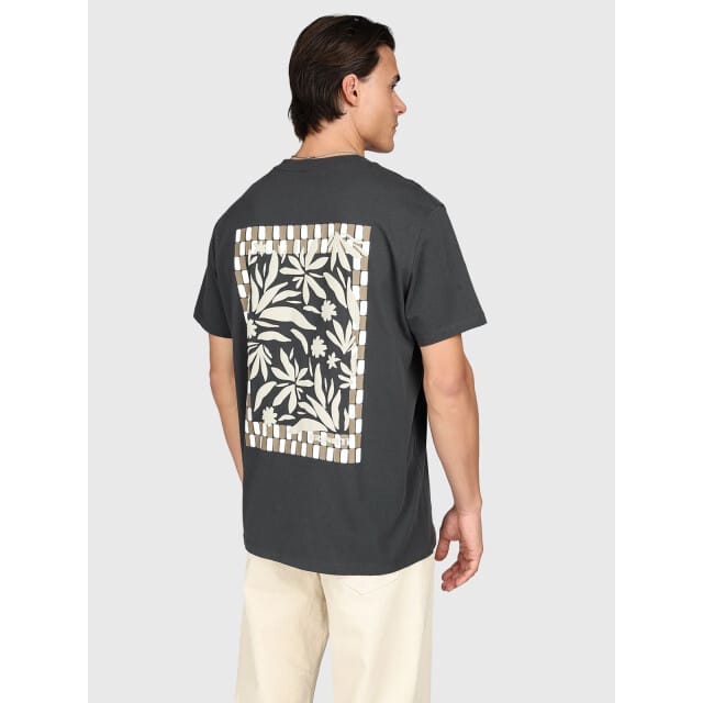 Brunotti - Pietros - T-Shirt Pirate Black - 100% Katoen - Regular Fit - M