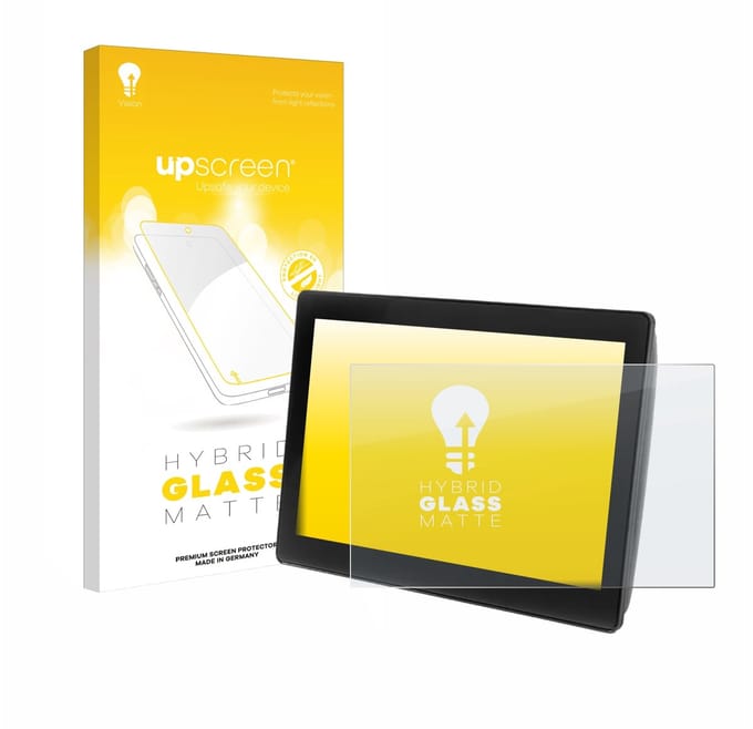 upscreen - Screenprotector voor John Deere G5 Plus Universal 12.8" - Folie Beschermfolie Beschermglas matte