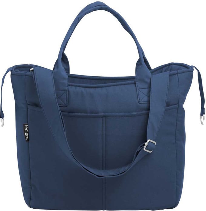 Leclerc Baby Luiertas met Compartimenten en Verschoonmatje - Blauw