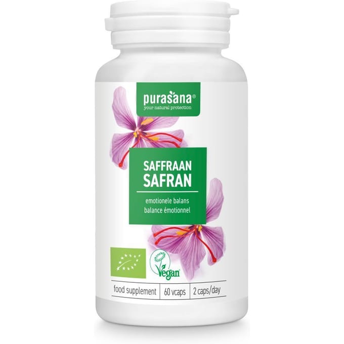 Purasana Saffraan 60 vegacapsules
