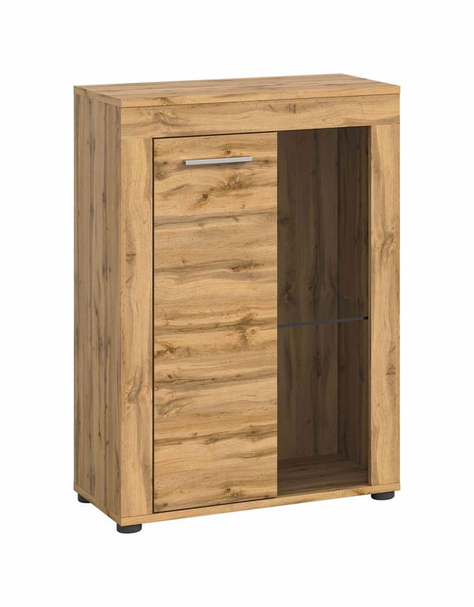 Jam hangvitrinekast Wotan Eiken NB - 35x60x86cm