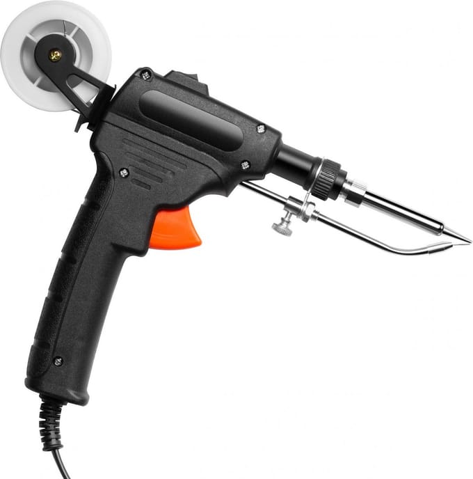 Soldeerpistool - Koper - 230V - 30/60Watt - Met soldeertoevoer - Allteq