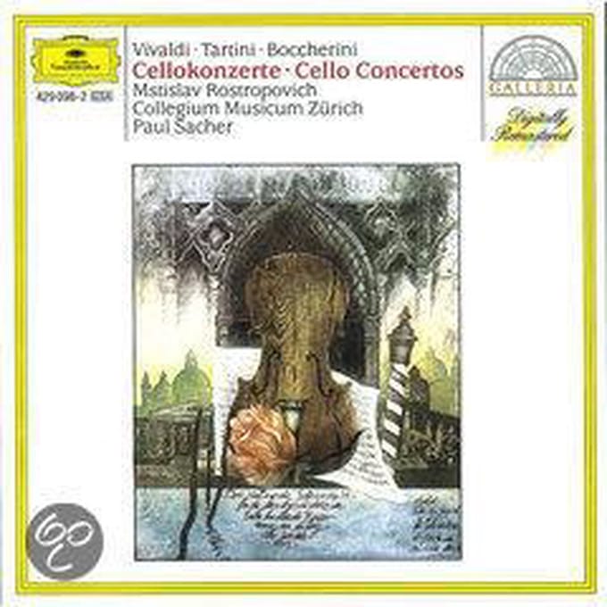 Vivaldi, Tartini, etc: Cello Concertos / Rostropovich