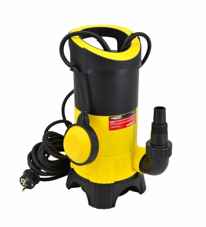 Awtools AW85023 - Dompelpomp voor Vuil Water - 1100W - Vlotterschakelaar
