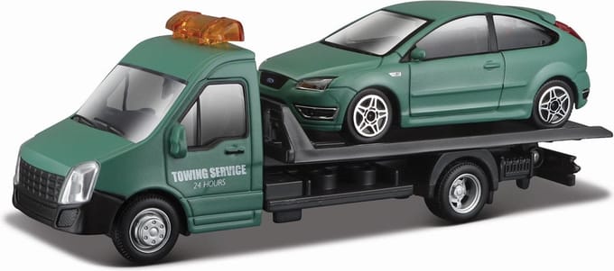 Bburago Ford Focus - Modelauto - Schaal 1:43 - Groen