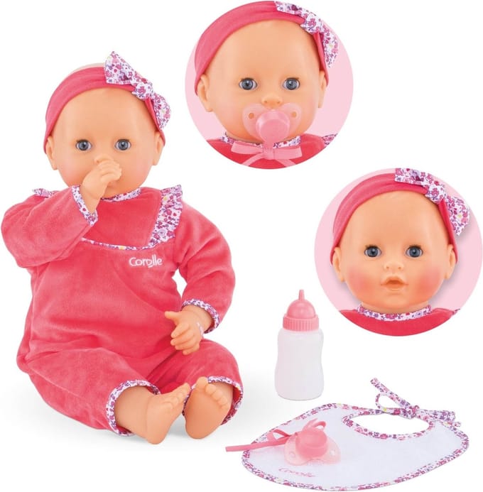 Corolle - Corolle Babypop Lila Cherie 5 functies 42 cm