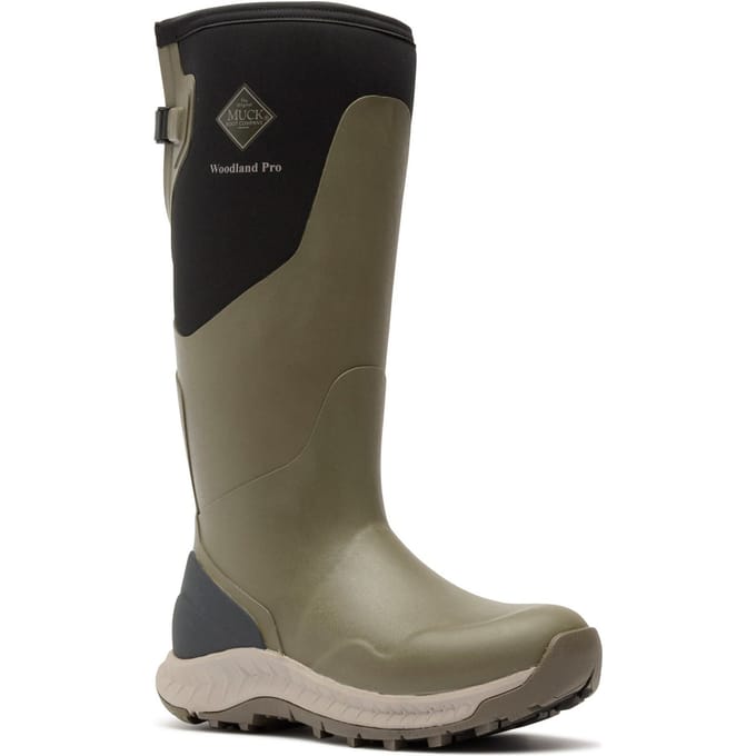 Muck Boots Woodland Pro Rubber Heren OLIVE Wellingtonlaarzen
