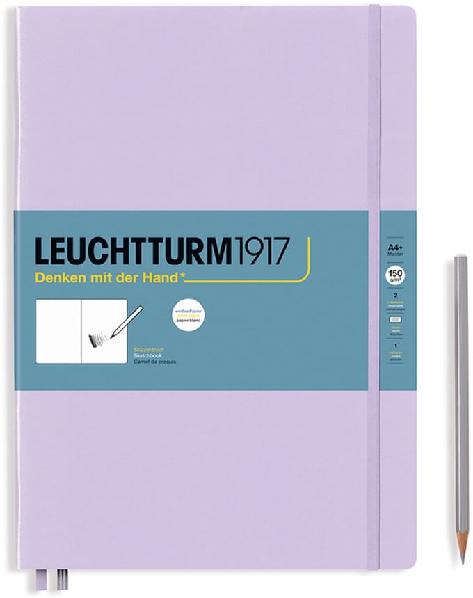 Leuchtturm1917 A4+ Master Schetsboek met harde kaft Lilac