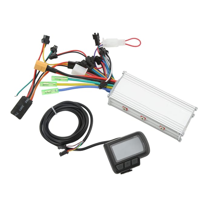 36V 48V 500W Scooter Controller LCD Paneel Kit Elektrische Fiets Paneel Kit voor Elektrische Fiets white