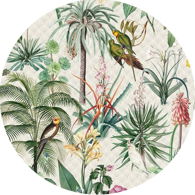 INGK - Floral Utopia Behang - Tropical Morning