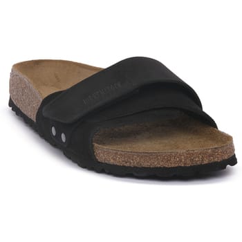 Slippers BIRKENSTOCK OITA BLACK LEA CALZ S