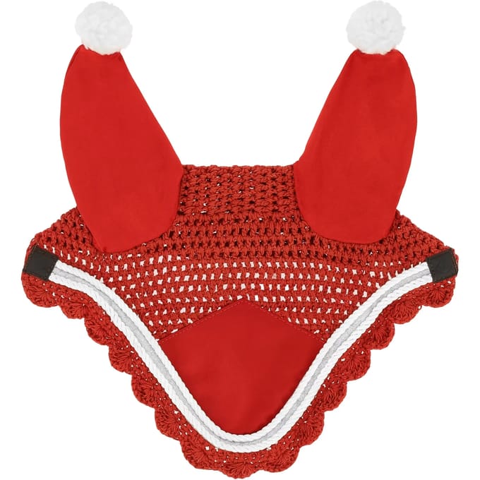Vliegenmasker voor korte paarden Equithème Xmas