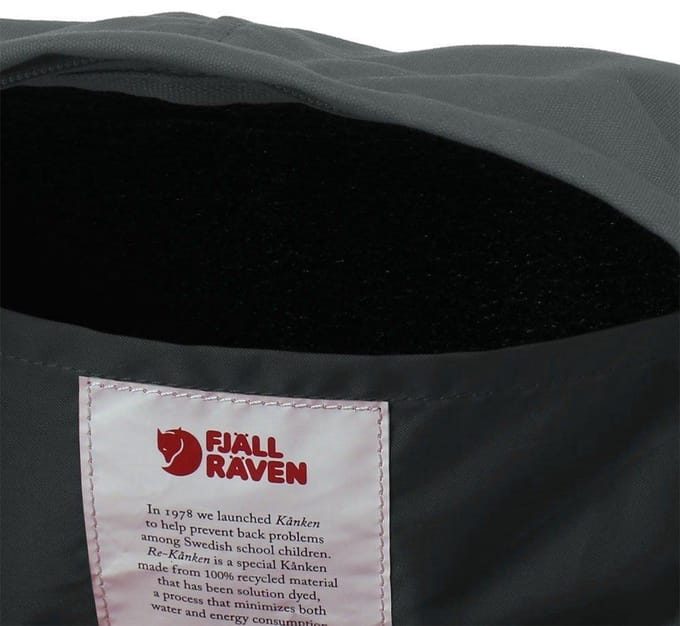 Fjällräven Re-Kånken Unisex Rugzak - Slate