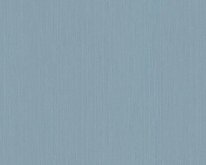 UNI BEHANG - Blauw Metallic - AS Creation Flavour