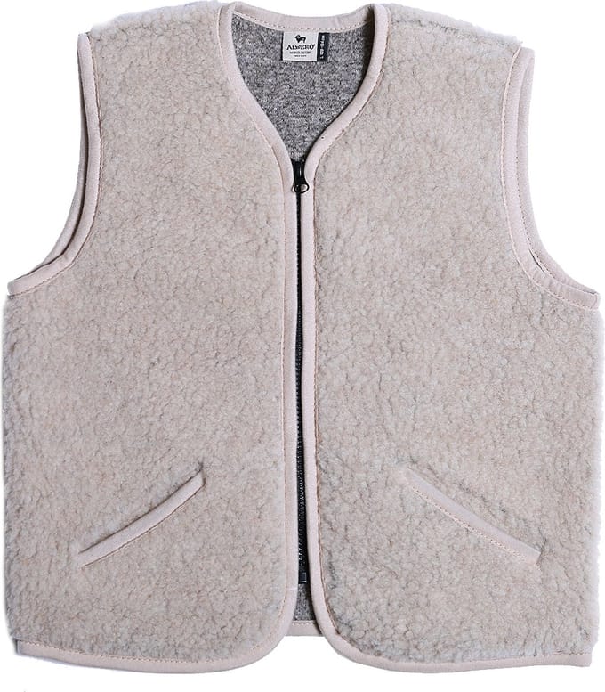 Alwero Bodywarmer Pos Light Junior Sandbrown 92-98