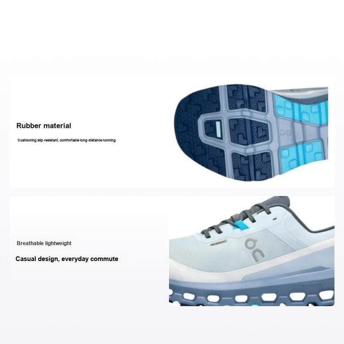 On Cloudvista 2 Waterproof Arctic | Chambray Size: 40.5 | Running Outlet | Heren | Blauw