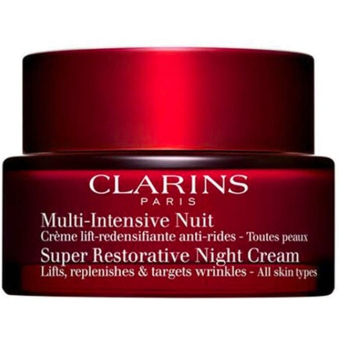 Clarins Super Restorative Night Cream All Skin Types Clarins - Super-restorative Super Restorative Night Cream - All Skin Types  - 50 ML