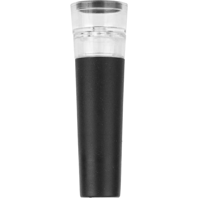 Bouchon de vin sous vide Réutilisable Bouchon de bouteille de vin Facile à utiliser pour la maison, la cuisine, le bar black