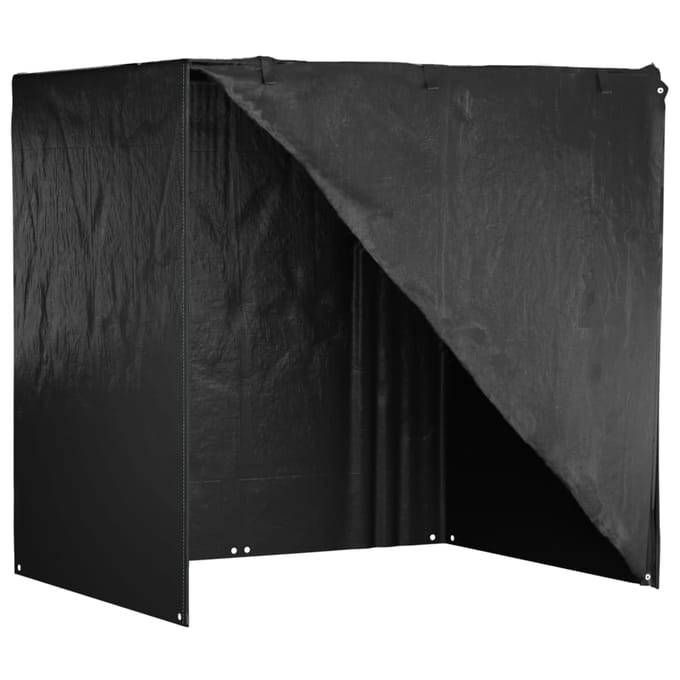 vidaXL - Schommelbankhoezen - 2 - st - met - 12 - oogjes - 220x177x220 - cm - polyetheen