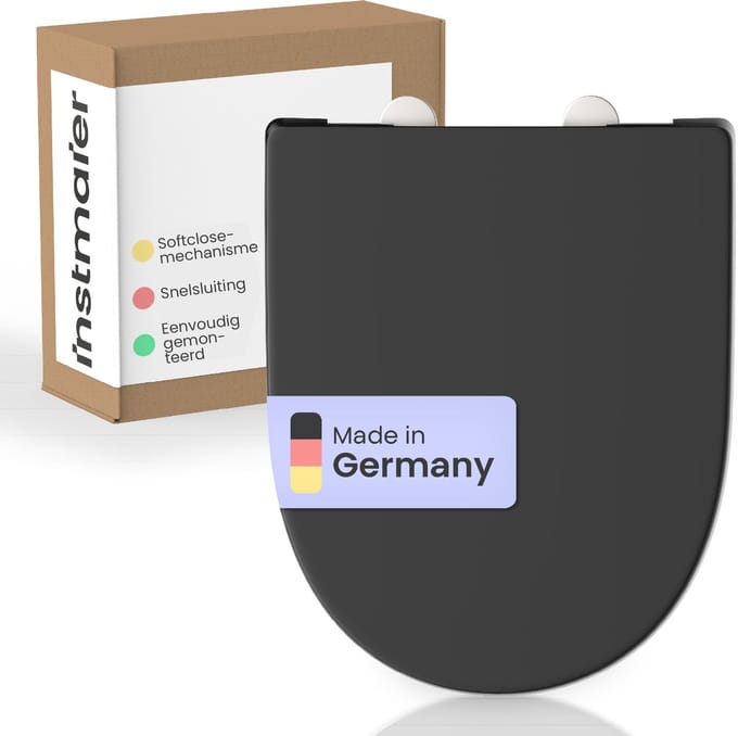 instmaier Alma - Alma - Made in Germany - duroplast - D-vorm - Zwart