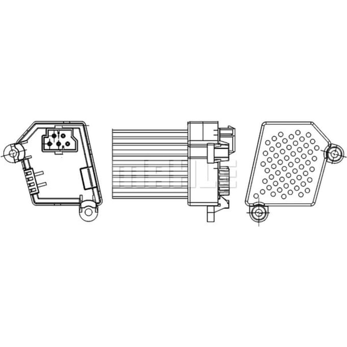 Regelaar, binnenventilator MAHLE ABR 33 000S