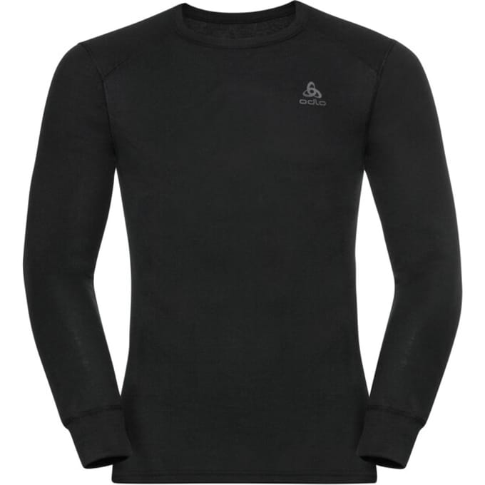Odlo Active Warm Lange Mouw Thermoshirt Heren - Zwart - Maat M
