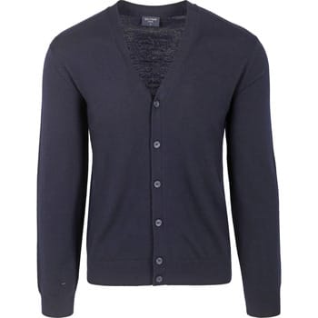 Olymp Vest Wol Donkerblauw (navy) - Maat XXL - Heren