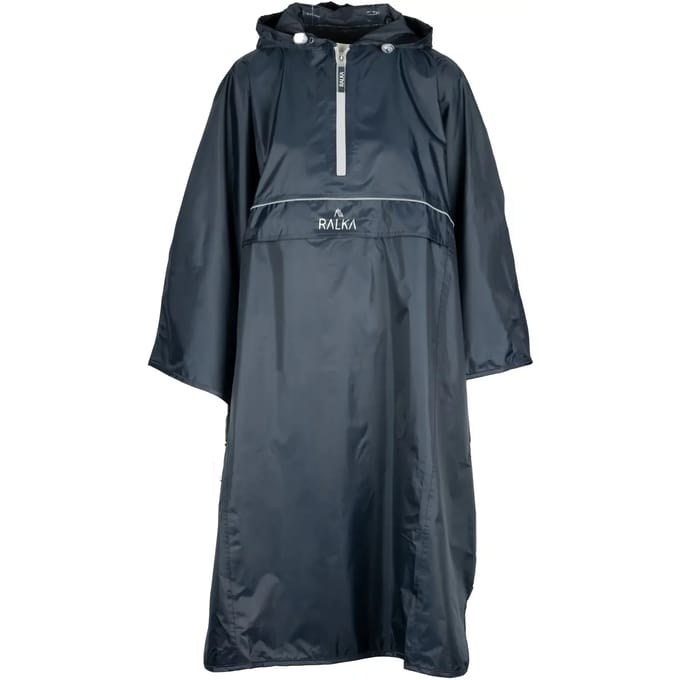 Ralka Regenponcho Waterdicht & Reflectie - Blauw - Volwassenen