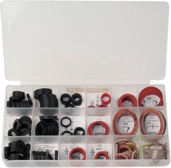 sanitairringset - ringenset - o-ringset - 141 dlg