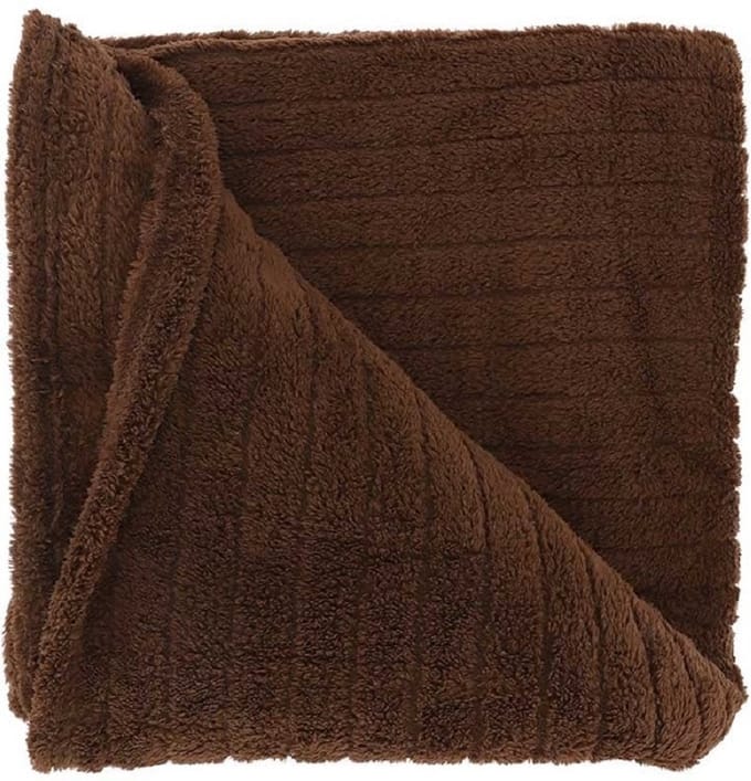 Unique Living Jax Plaid - 130x160 cm - Rocky Brown