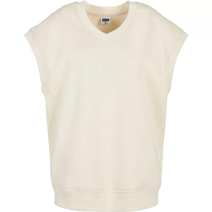 Urban Classics Trui Oversized Sweat Slipover Tb4767 Whitesand Dames Maat - M
