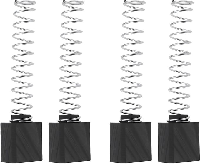 Dailygoods - 2 Paar Koolborstels Compatibel met Bosch PMF 180 E