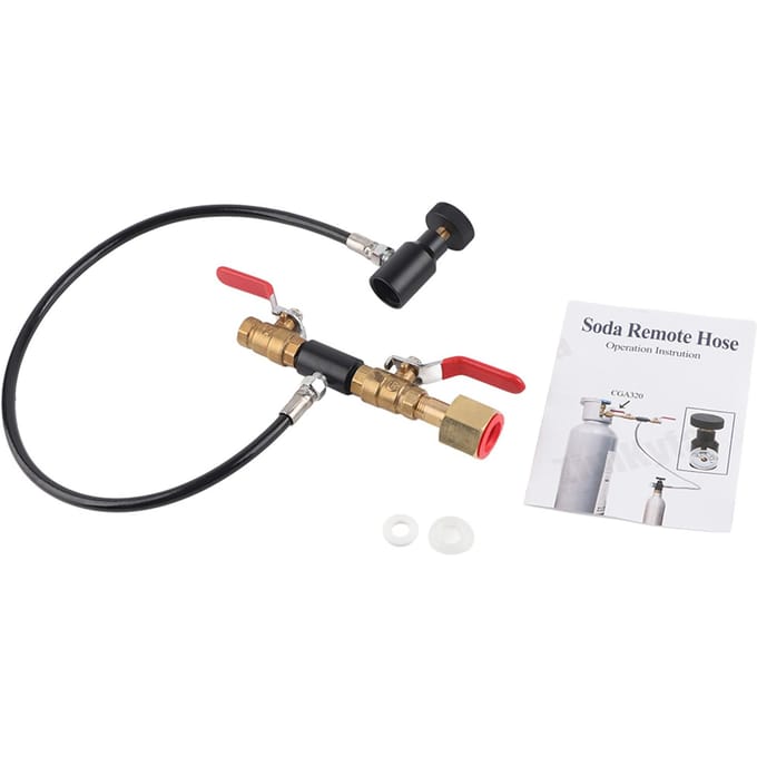 CGA320 36  Slang CO2 Tank Cilinder Vulstation Vullen Oplaadadapter Gereedschap