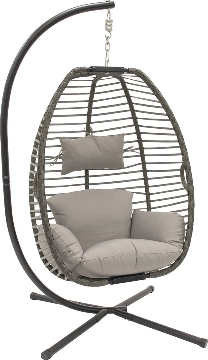Vivere Nest Hangstoel met standaard