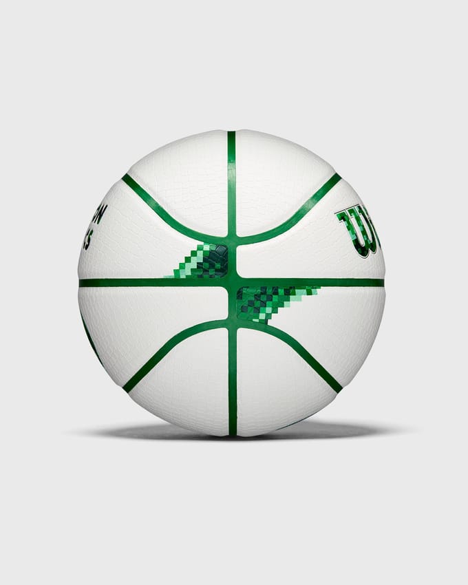 NBA TEAM PIXEL BASKETBALL BOSTON CELTICS SIZE 7