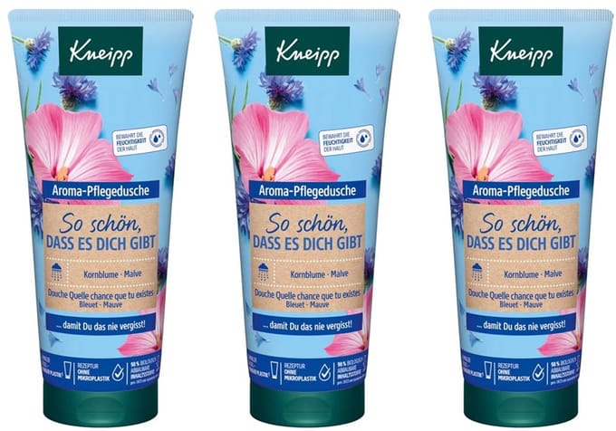 Kneipp Douchegel - So schön - 3 x 200 ml Voordeelverpakking
