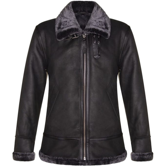 B3 Schapenvacht Shearling Aviator Pilot Flying Jacket