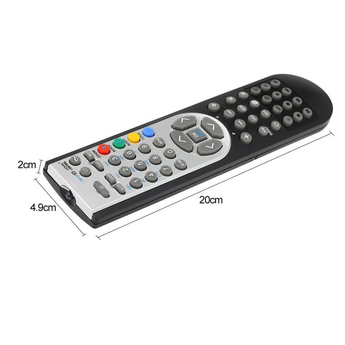 Télécommande RC1900 pour OKI HITACHI ALBA CELCUS LUXOR GRUNDIG SHARP JMB TELEFUNKEN BUSH TECHWOOD blue