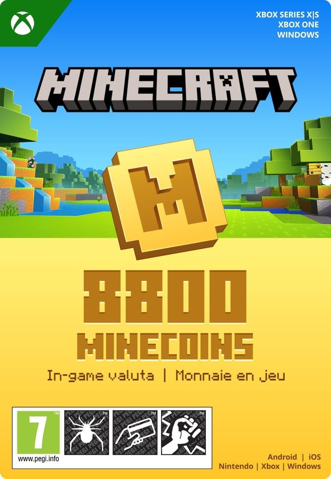 Minecraft Minecoins: 8800 Coins