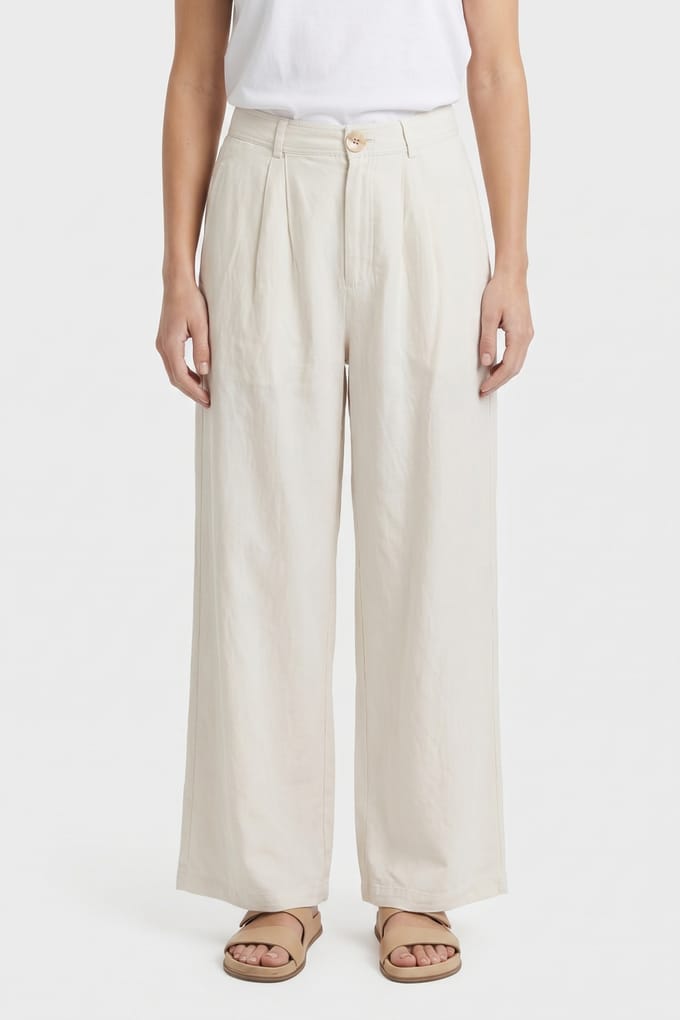 & Other Stories Mars Pant White Taglia: 38 | Pantaloni Outlet | Donna | Bianco