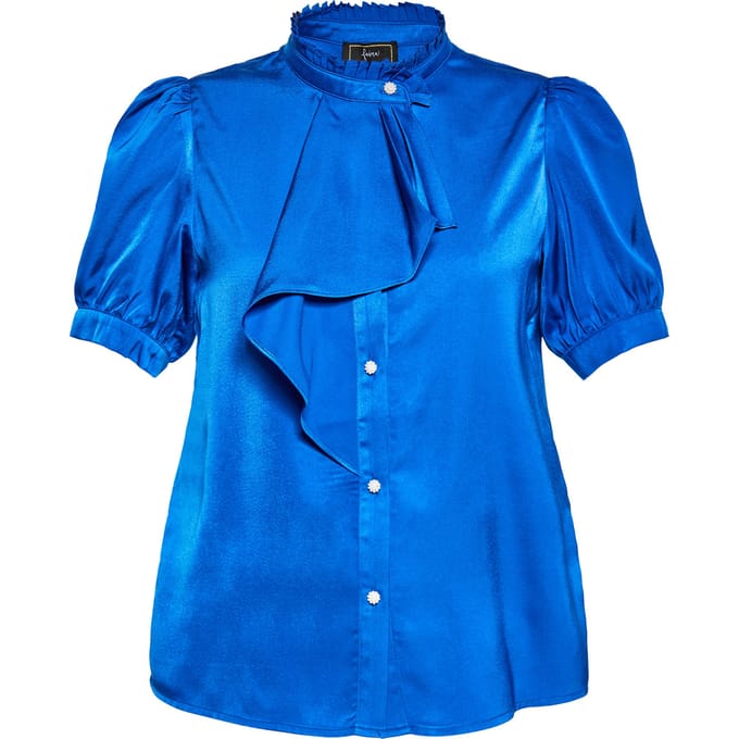 Faina overhemdblouse Dames KONING BLAUW