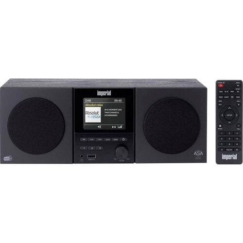 Imperial DABMAN-220BK - DAB+ / FM Radio - Bluetooth - Stereo - USB - Zwart