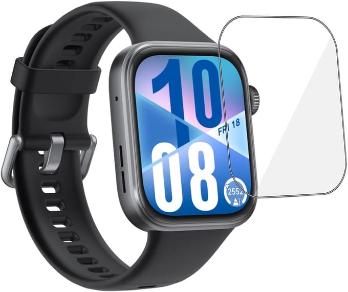 Folie Screenprotector Geschikt voor Huawei Watch Fit 4 - Screenprotector - Beschermglas Folie