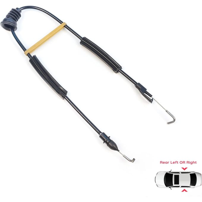 Câble de déverrouillage de poignée de porte arrière BDP1613 pour Seat Leon MK1 Toledo MK2 1M 3B4839015 3B4839016