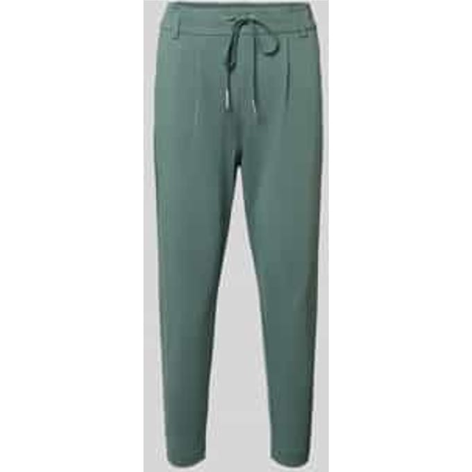 Regular Fit sweatpants van viscosemix model 'POPTRASH LIFE'