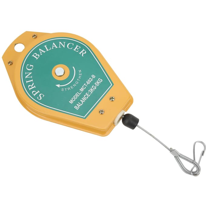 Veerbalancer 3 tot 5 kg Draagvermogen Intrekbare Gereedschap Armatuur Houder Hangend met Beslag