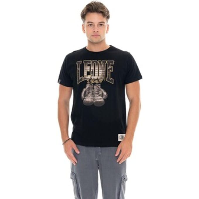 T-shirt Korte Mouw Leone 1947 Man Short Sleeves Graphics
