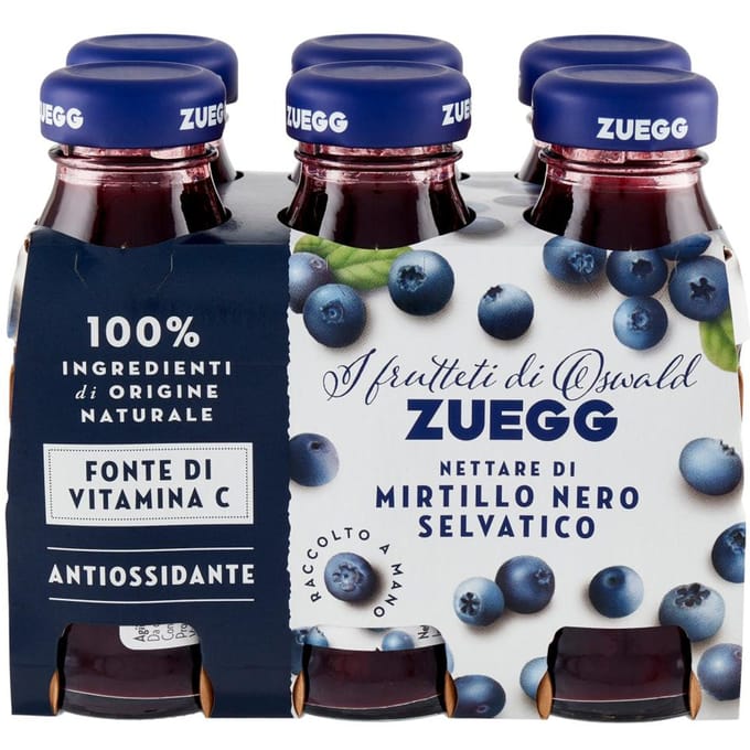 Jus de myrtille 6x125ml - zuegg