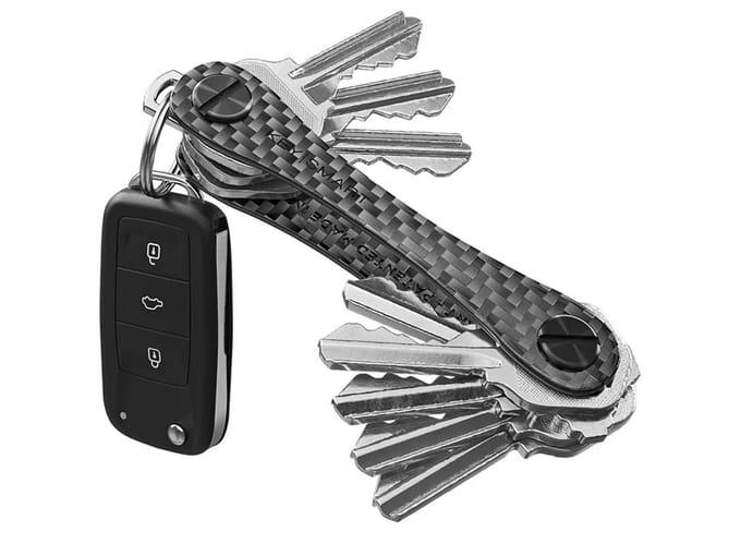 KeySmart Compact Keyholder Carbon Fiber 3K