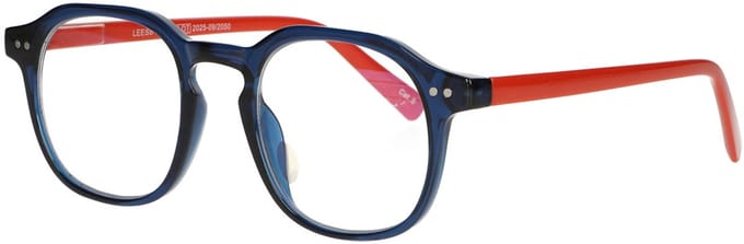 Spectrum Computerbril Blauw/Oranje 1.00